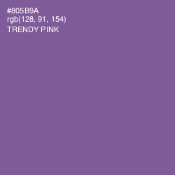 #805B9A - Trendy Pink Color Image