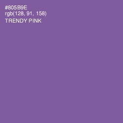 #805B9E - Trendy Pink Color Image