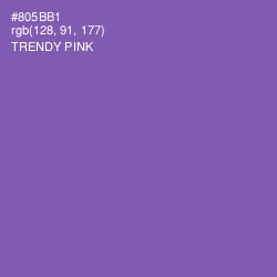 #805BB1 - Trendy Pink Color Image