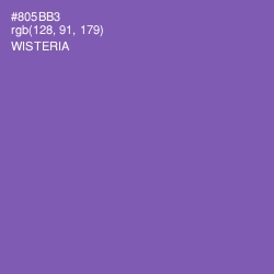 #805BB3 - Wisteria Color Image