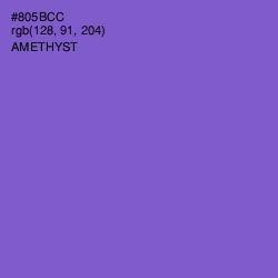 #805BCC - Amethyst Color Image