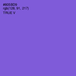 #805BD9 - True V Color Image