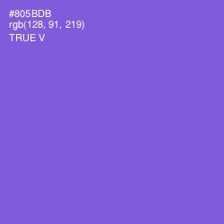 #805BDB - True V Color Image