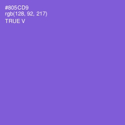 #805CD9 - True V Color Image