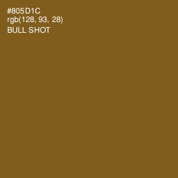 #805D1C - Bull Shot Color Image