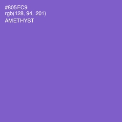 #805EC9 - Amethyst Color Image