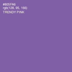 #805FA6 - Trendy Pink Color Image