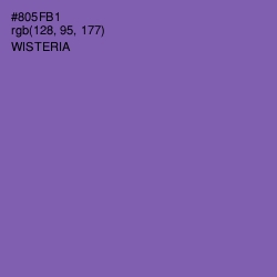 #805FB1 - Wisteria Color Image