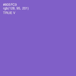 #805FC9 - True V Color Image