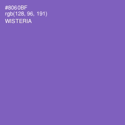 #8060BF - Wisteria Color Image