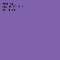 #8061AB - Wisteria Color Image