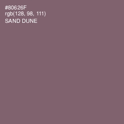 #80626F - Sand Dune Color Image