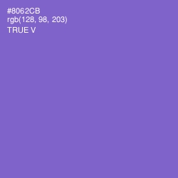 #8062CB - True V Color Image