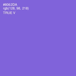 #8062DA - True V Color Image