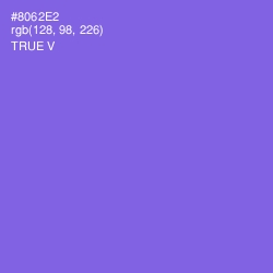 #8062E2 - True V Color Image