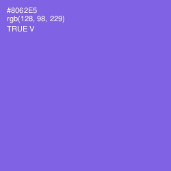 #8062E5 - True V Color Image