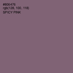 #806476 - Spicy Pink Color Image