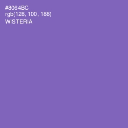 #8064BC - Wisteria Color Image