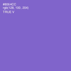 #8064CC - True V Color Image