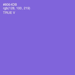 #8064DB - True V Color Image