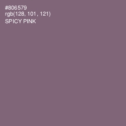 #806579 - Spicy Pink Color Image