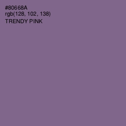 #80668A - Trendy Pink Color Image