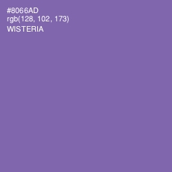 #8066AD - Wisteria Color Image