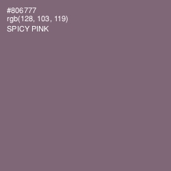 #806777 - Spicy Pink Color Image