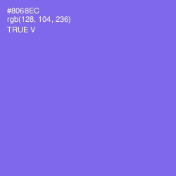 #8068EC - True V Color Image