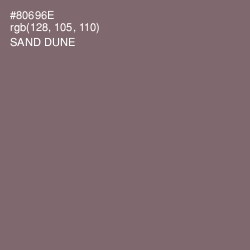 #80696E - Sand Dune Color Image