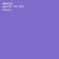 #8069CC - True V Color Image