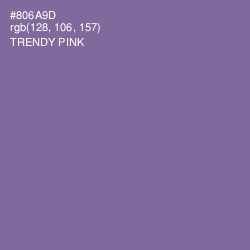 #806A9D - Trendy Pink Color Image