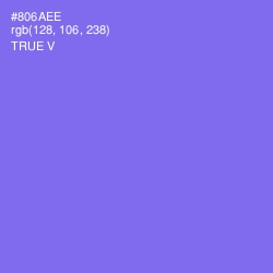 #806AEE - True V Color Image