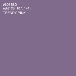 #806B8D - Trendy Pink Color Image