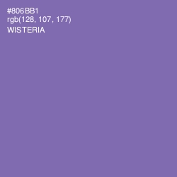 #806BB1 - Wisteria Color Image