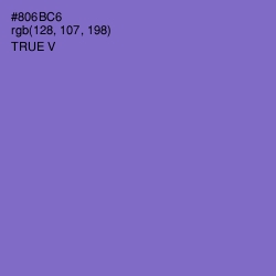 #806BC6 - True V Color Image