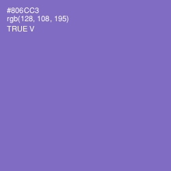 #806CC3 - True V Color Image