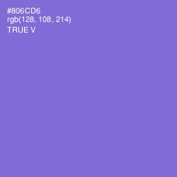 #806CD6 - True V Color Image