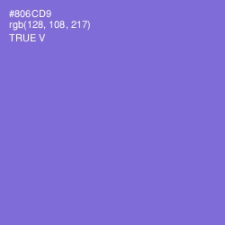 #806CD9 - True V Color Image