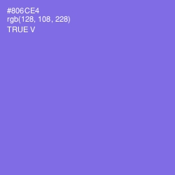 #806CE4 - True V Color Image