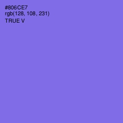 #806CE7 - True V Color Image