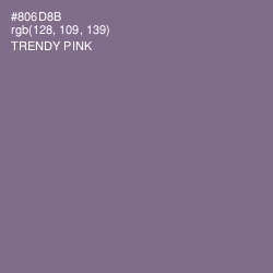#806D8B - Trendy Pink Color Image