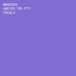 #806DD3 - True V Color Image