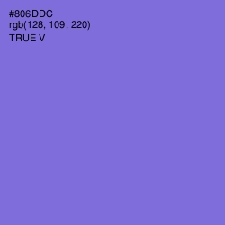 #806DDC - True V Color Image