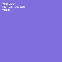 #806DDD - True V Color Image