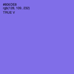 #806DE8 - True V Color Image