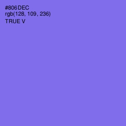 #806DEC - True V Color Image