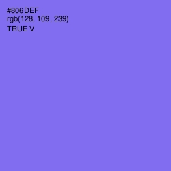 #806DEF - True V Color Image