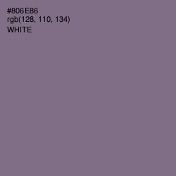 #806E86 - Trendy Pink Color Image