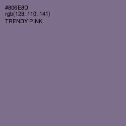 #806E8D - Trendy Pink Color Image